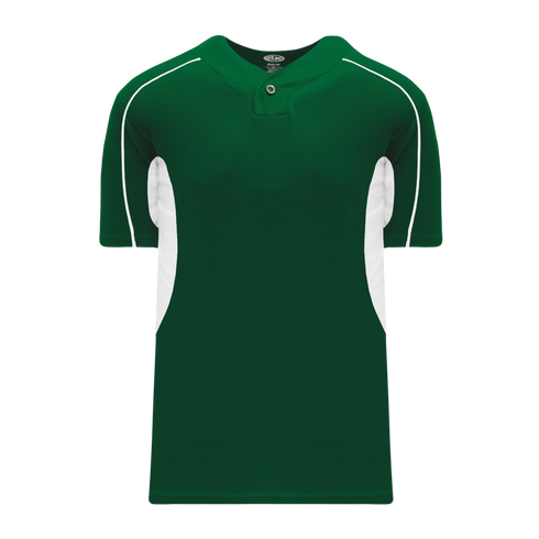 Athletic Knit One Button Pro Placket Baseball Jersey with Underarm Inserts (BA1745)